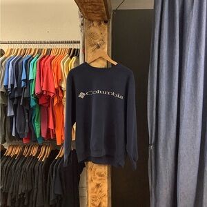 Vintage Colombia Navy Blue Crewneck